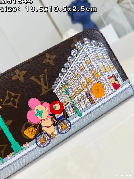 Aaa replica bags ZIPPY WALLET Vuitton Louis 0703